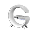 Station Intelligente GENZO — Chargeur Sans Fil 15W · Enceinte Bluetooth · Réveil LED